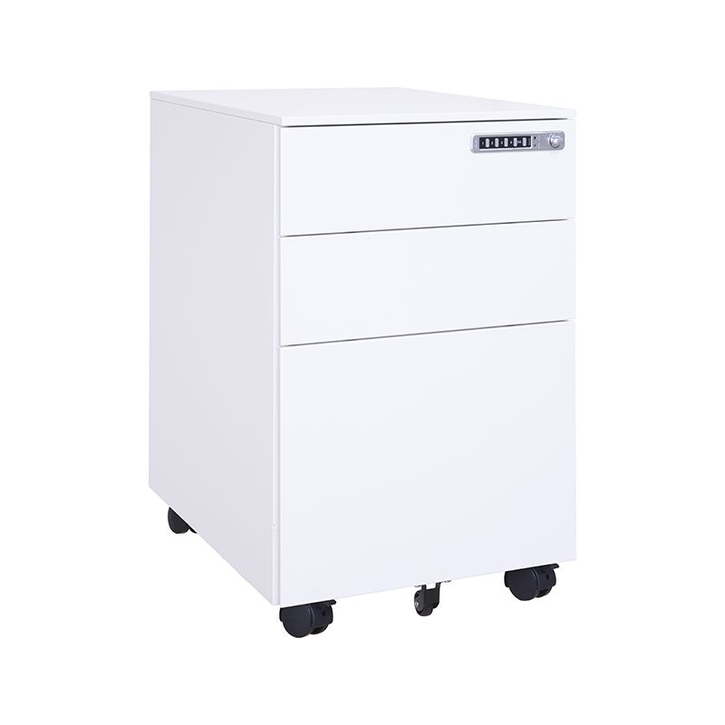 白色（sè）側拉國（guó）寶鎖活動櫃