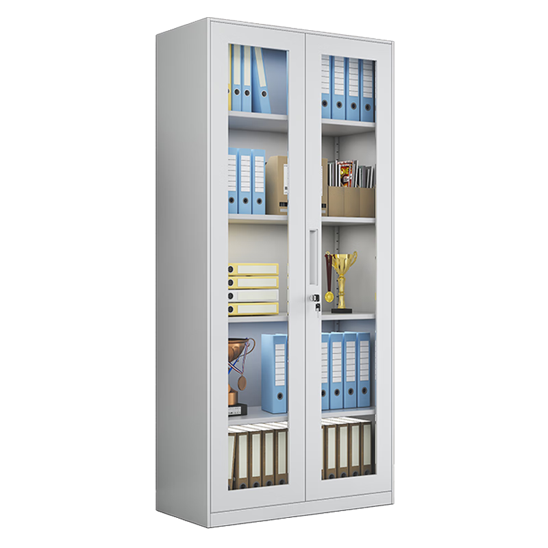 窄邊（biān）通玻（bō）對（duì）開文件櫃